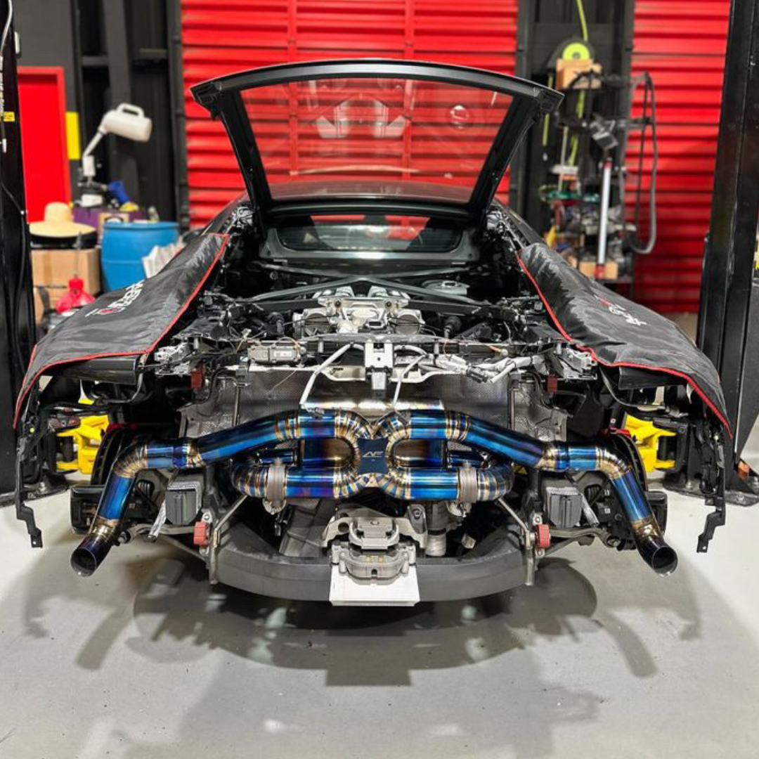 2017-2023 Audi R8 Titanium AFD F1 Exhaust System