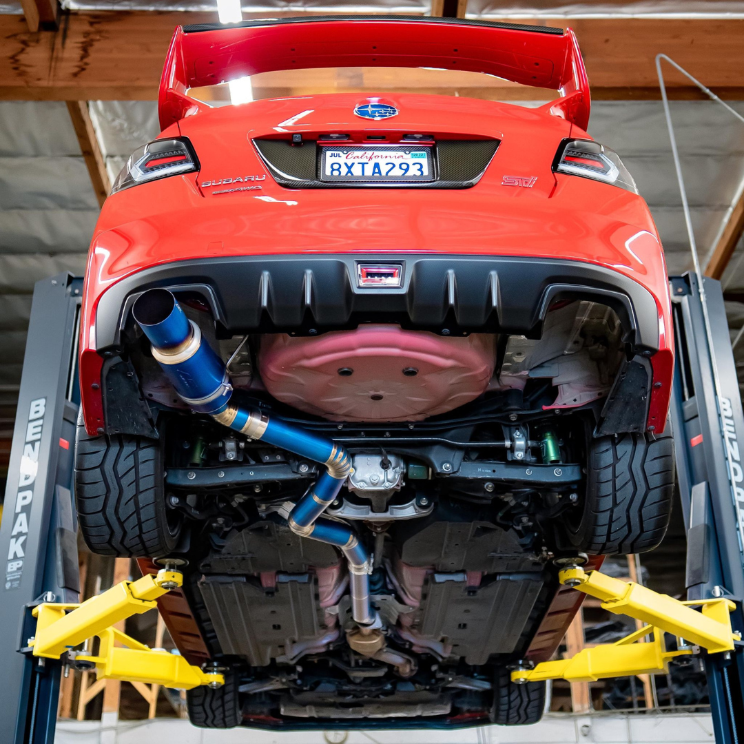 2015-2021 Subaru WRX/STI AFD F1 Titanium Single Exit Exhaust