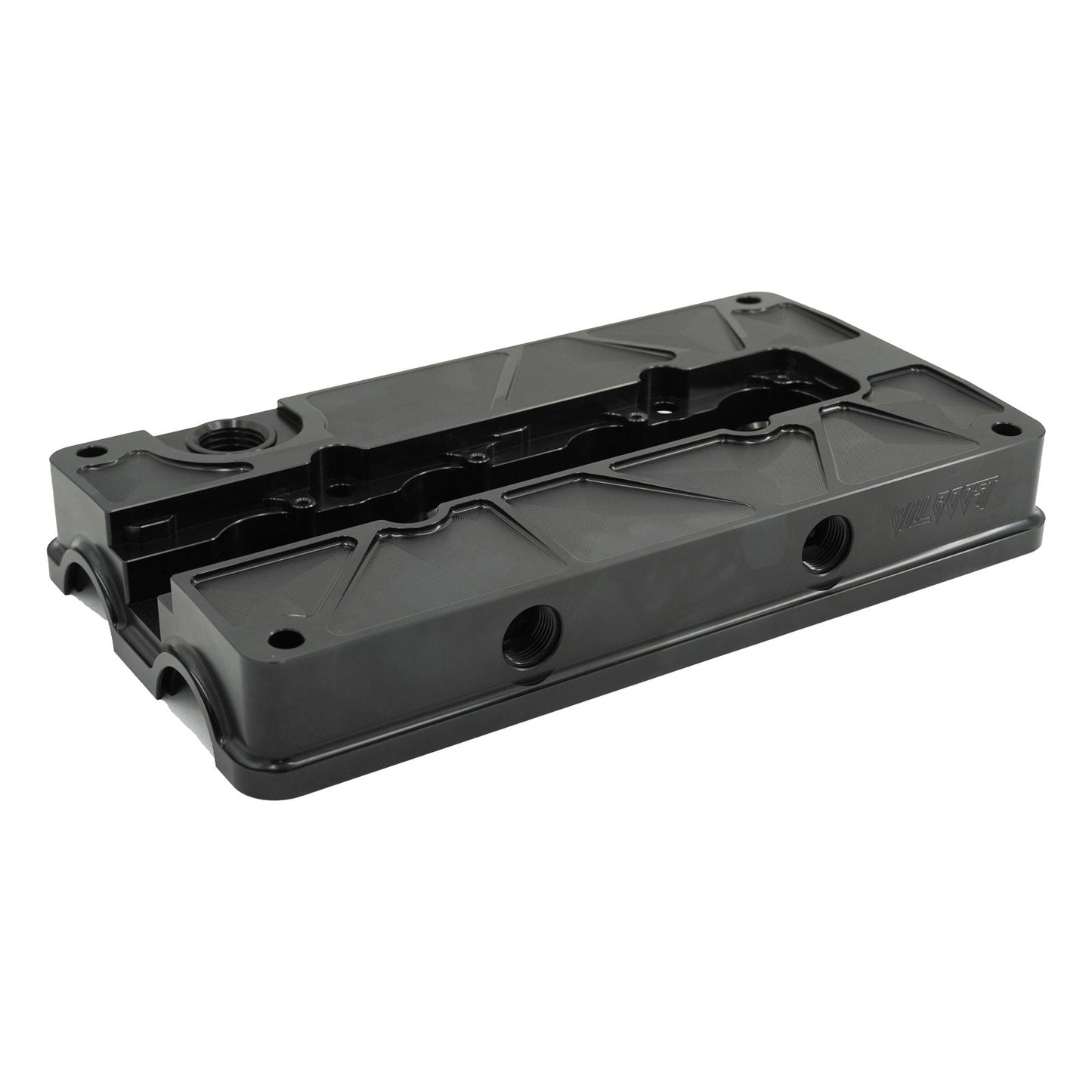Billet B Series Vented Valve Cover Baffle B16 B18 AN10 For Honda Acura DOHC Vtec