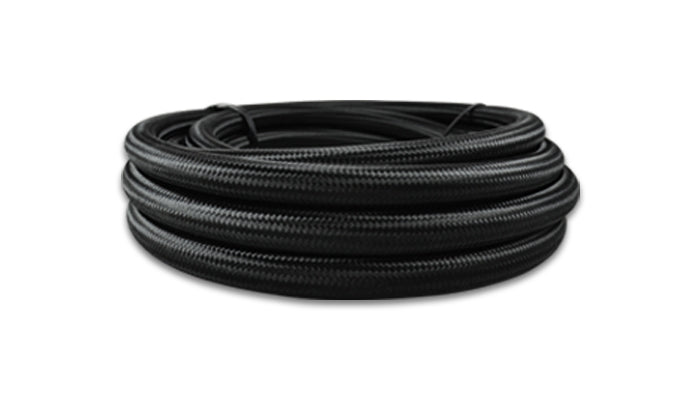5ft Roll -6 Black Nylon Braided Flex Hose - 11986