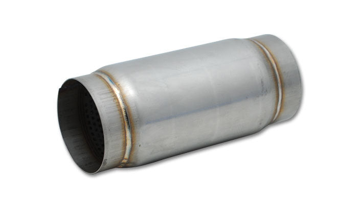 Muffler Race Round Stainless 3.5IN Ct - 1796