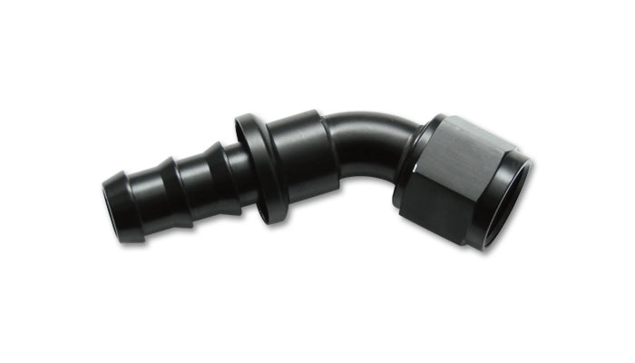 45 Degree Push-On Hose E nd Fitting; Hose -6 - 22406