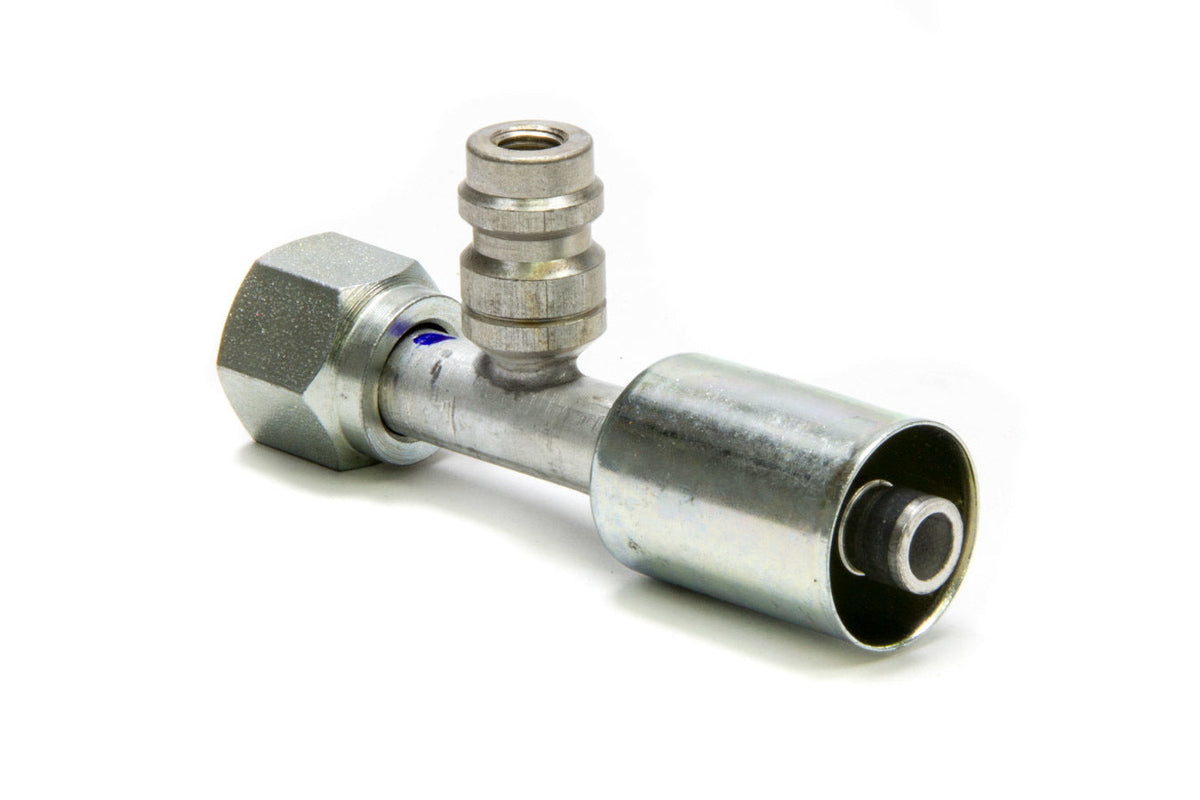 #8 Straight Beadlock O-Ring Fitting w/Port - 35512VUG