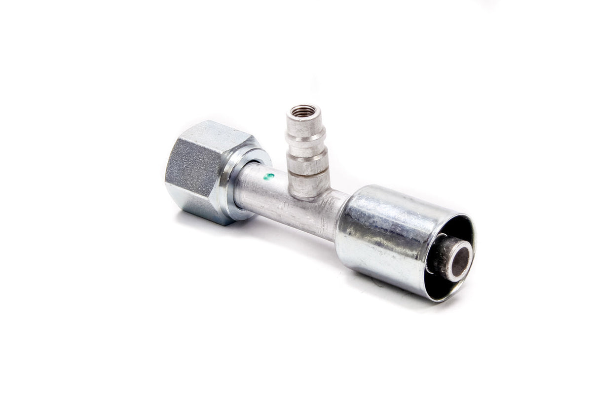#10 Straight Barb O-Ring Fitting w/Port - 35513VUG