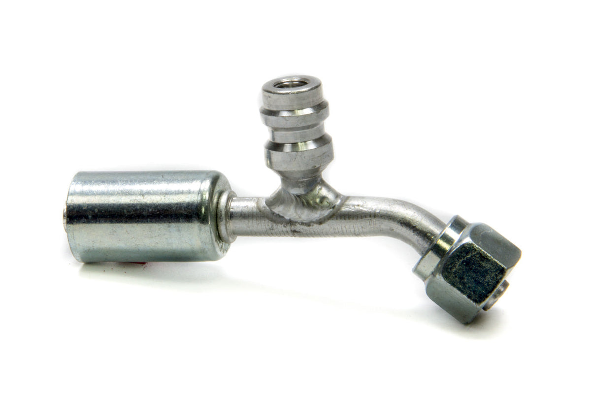 #6 45 Degree Beadlock O-Ring Fitting w/Port - 35521VUG