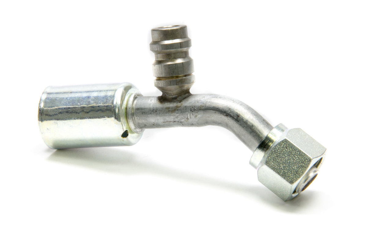 #8 45 Degree Beadlock O-Ring Fitting w/Port - 35522VUG