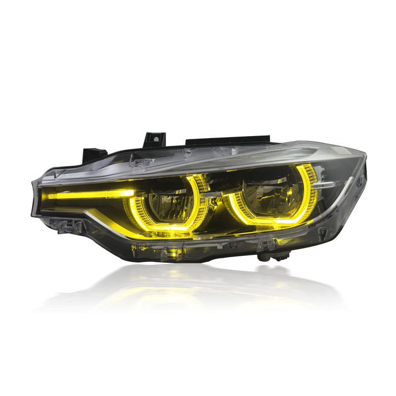Led Headlights Dual Color DRL for BMW F30 F35 F80 3 Series M3