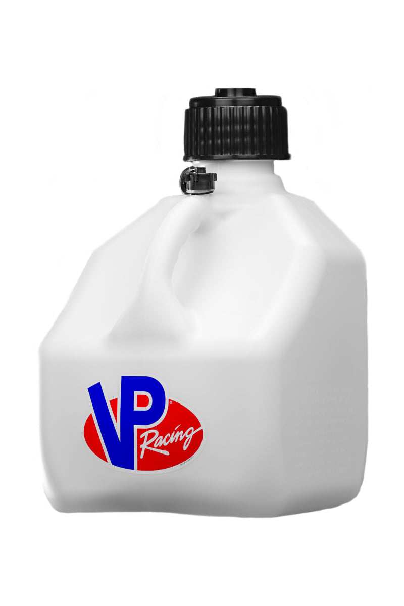 Motorsports Jug 3 Gal White Square - 4172CA