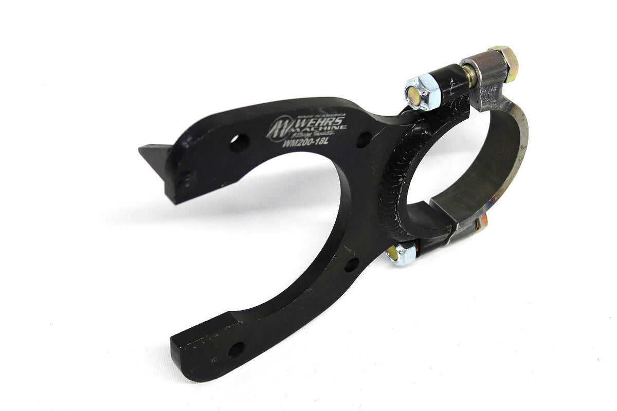 Caliper Mount Left Clamp-On Metric Fab. - WM20018L