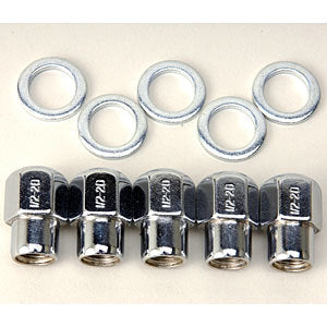 12mm x 1.5 Lug Nuts w/ Centered Washers (5pk) - 6011462