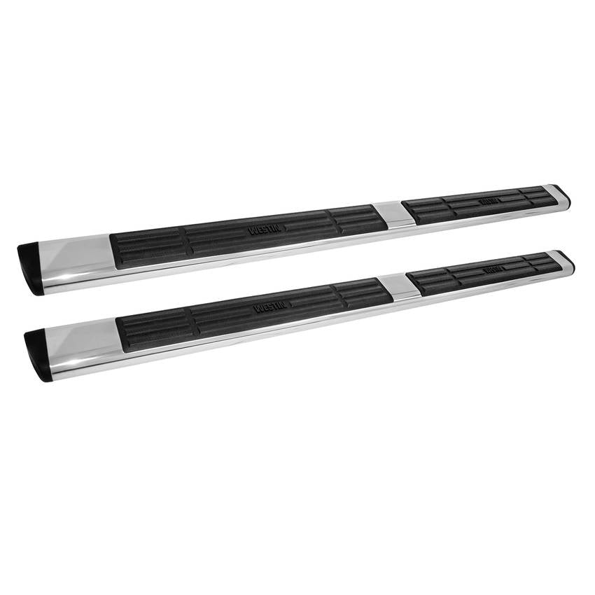 6in Oval Steps Polished SS - 226020