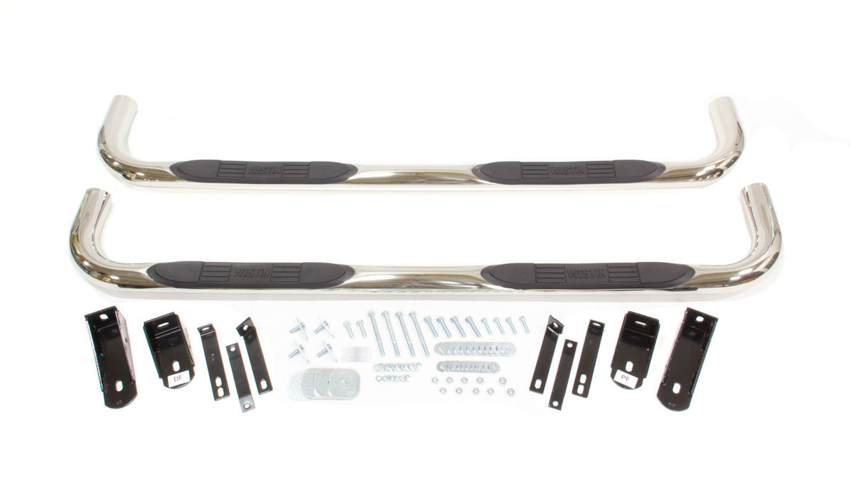 02- Dodge Ram Quad Cab Polished Step Bars - 232310
