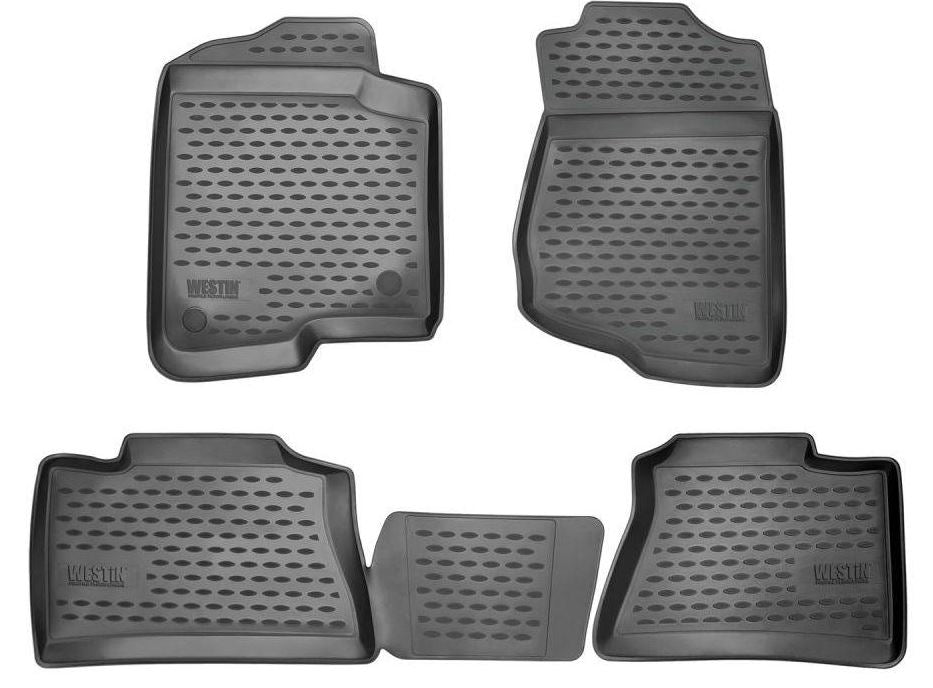 Speedzone Performance LLC Westin 2015-2017 Ford Edge Profile Floor Liners 4pc - Black