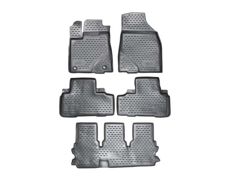 Speedzone Performance LLC Westin 2014-2016 Toyota Highlander Profile Floor Liners 5pc - Black