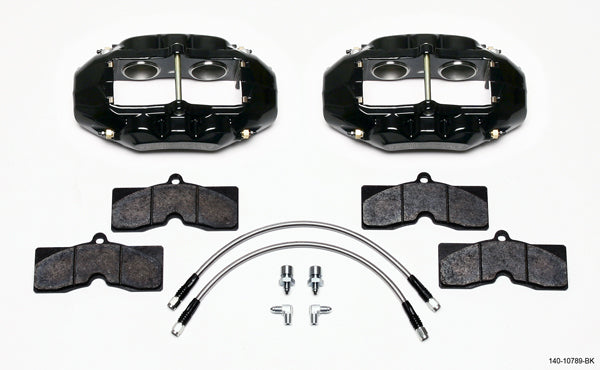 D8-4 Front Caliper Kit Black C - 14010789BK