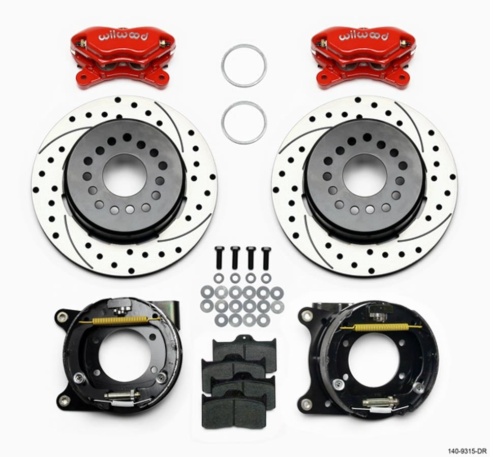 Rear Brakes Red - 1409315DR