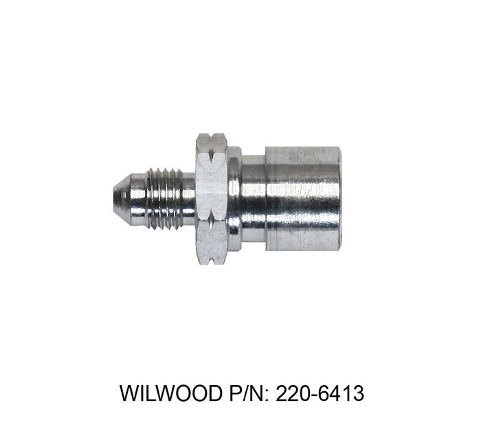Adapter Fitting -3AN To M10X1.0 Steel Zinc - 2206413