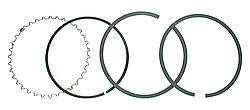 GF Style Single Piston Ring Set - 4.030 - 4032GFX