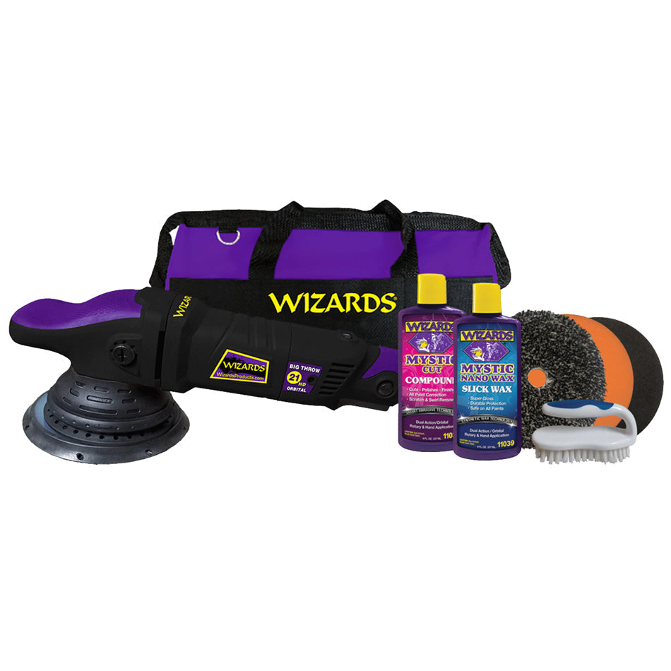 Wizard 21 Big Throw Polisher w/SSR Kit - DA21HDKIT