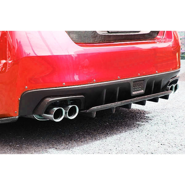 JDMuscle [15-21 WRX/STI] Carbon Fiber Diffuser CS Style