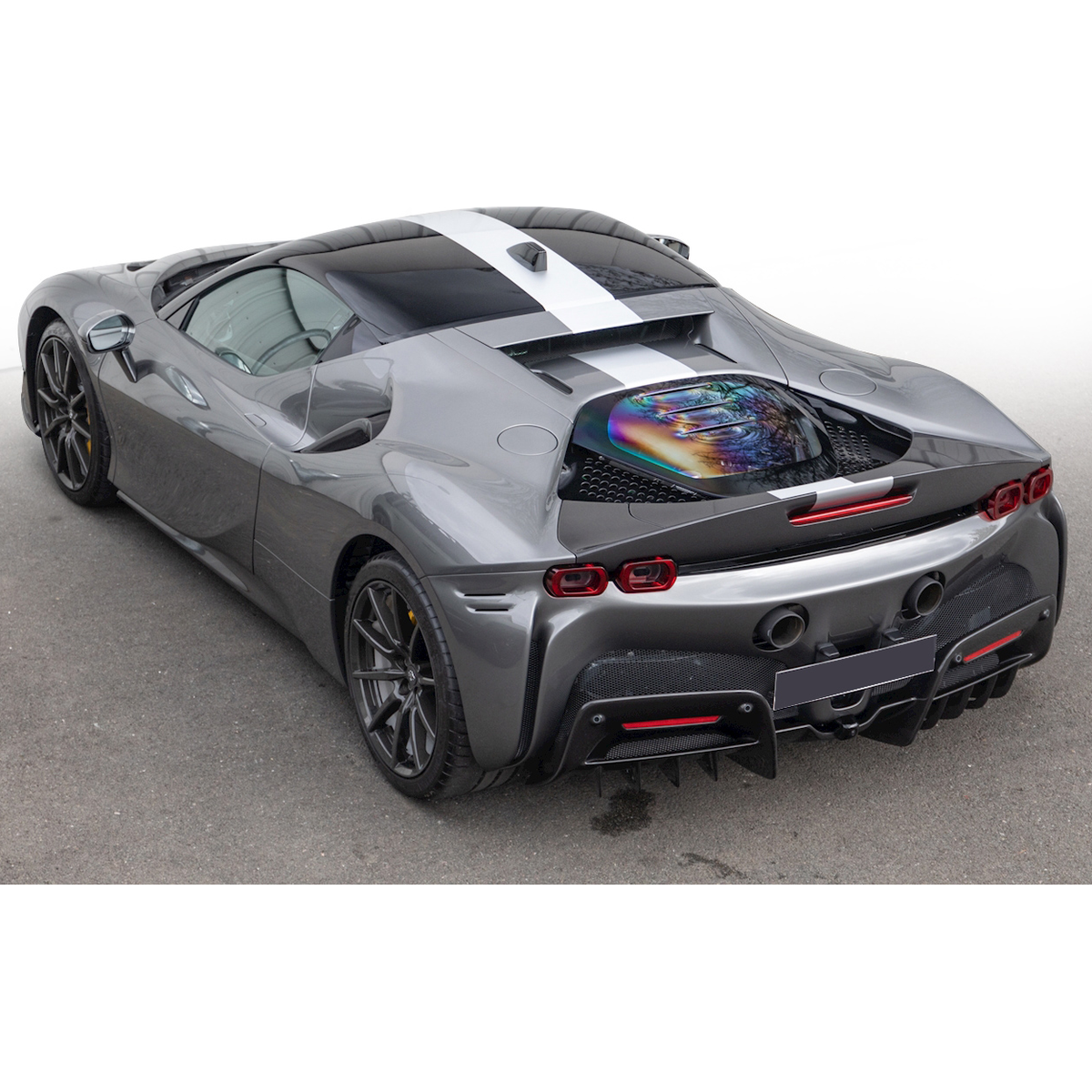 Ferrari SF90 | Phoenyx Design Carbon Fiber Front Splitters