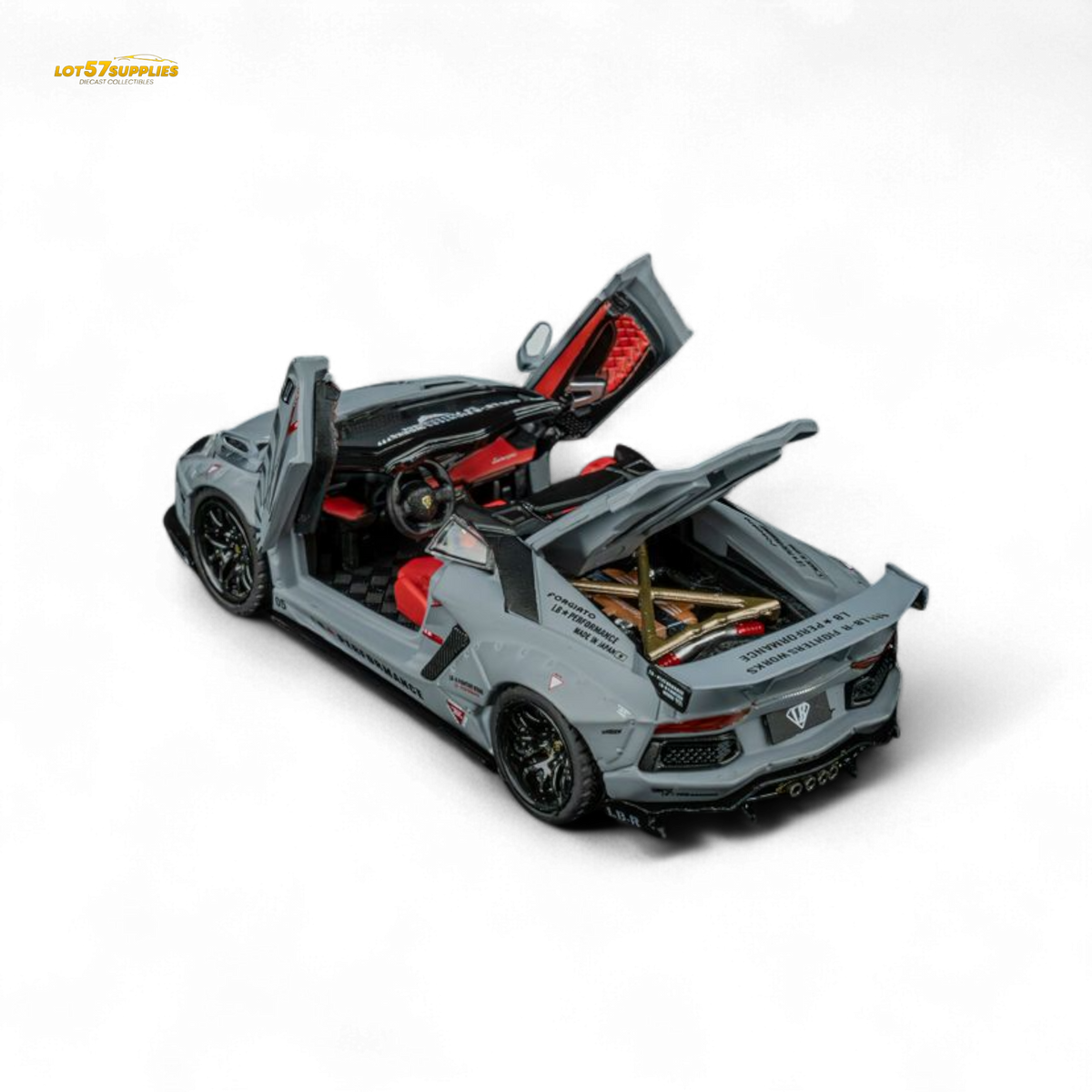 TPC Rhino Model Lamborghini LP720-4 Roadster Wide-Body 1:64