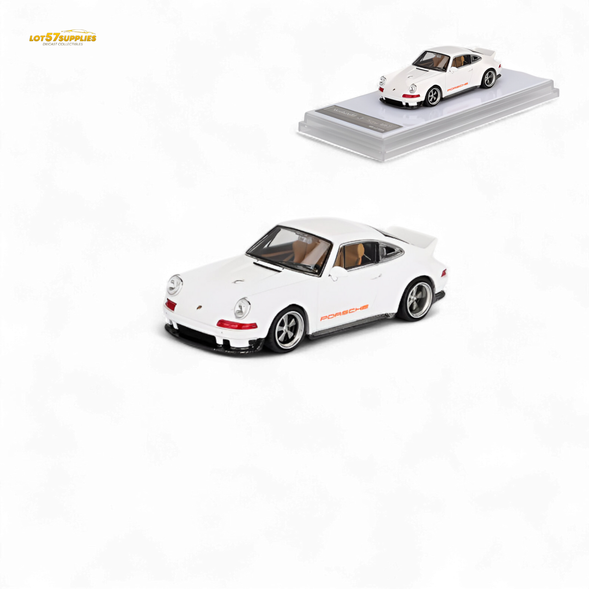 Zincit Model Porsche 911 Singer DLS Bright White 1:64