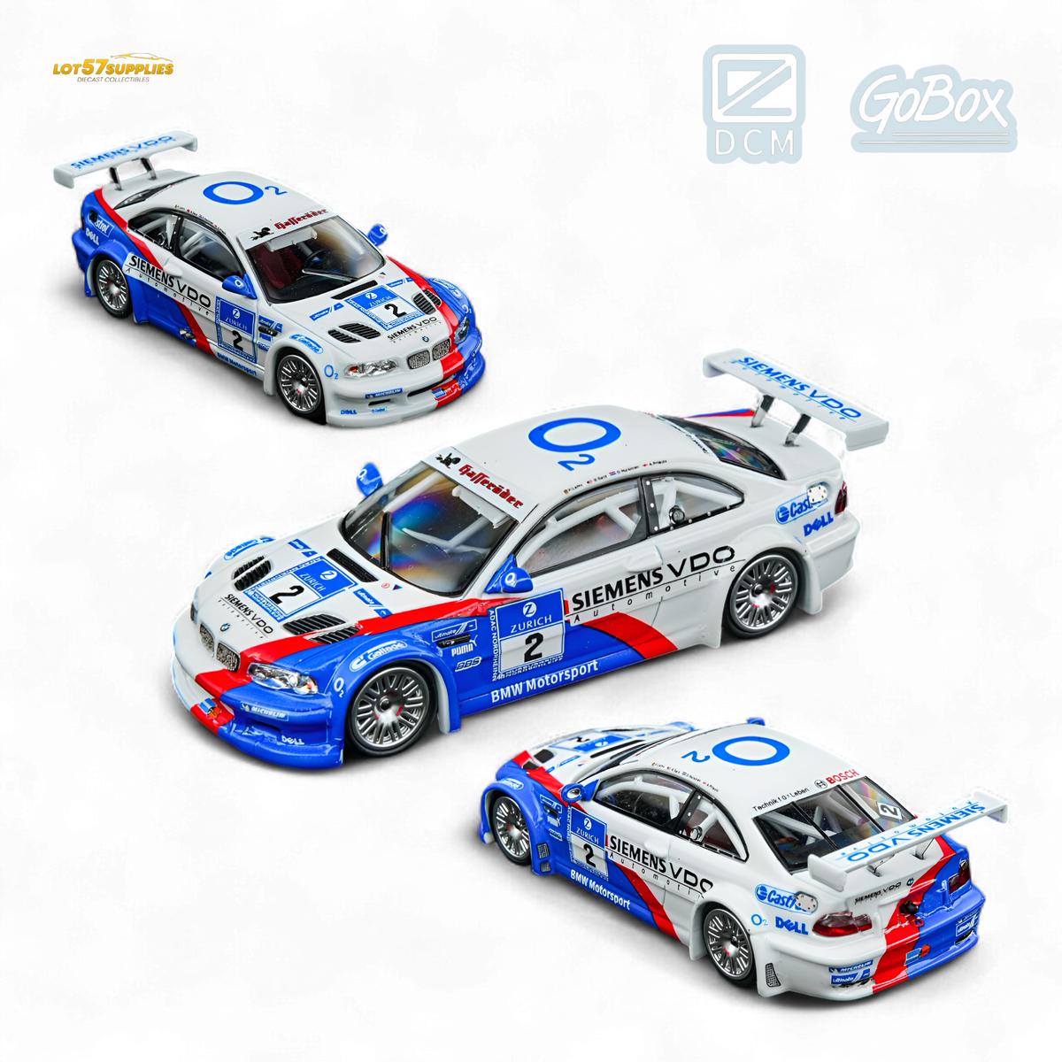 DCM M3 GTR E46 - SIEMENS 2 1:64