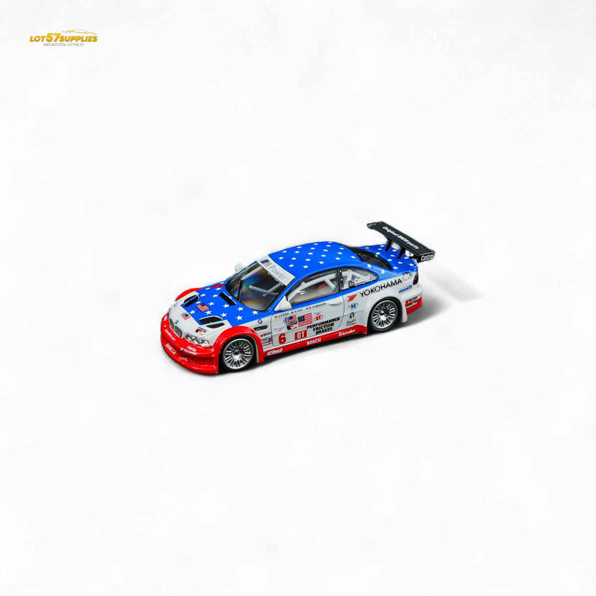 DCM BMW M3 GTR E46 Yokohama 6 1:64