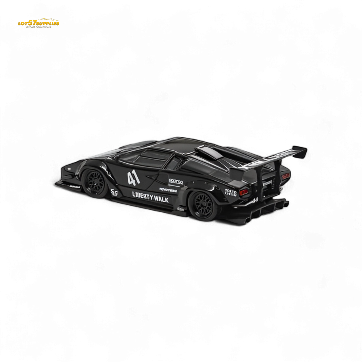 Vision64 Lamborghini Countach Luxury Version Black 1:64