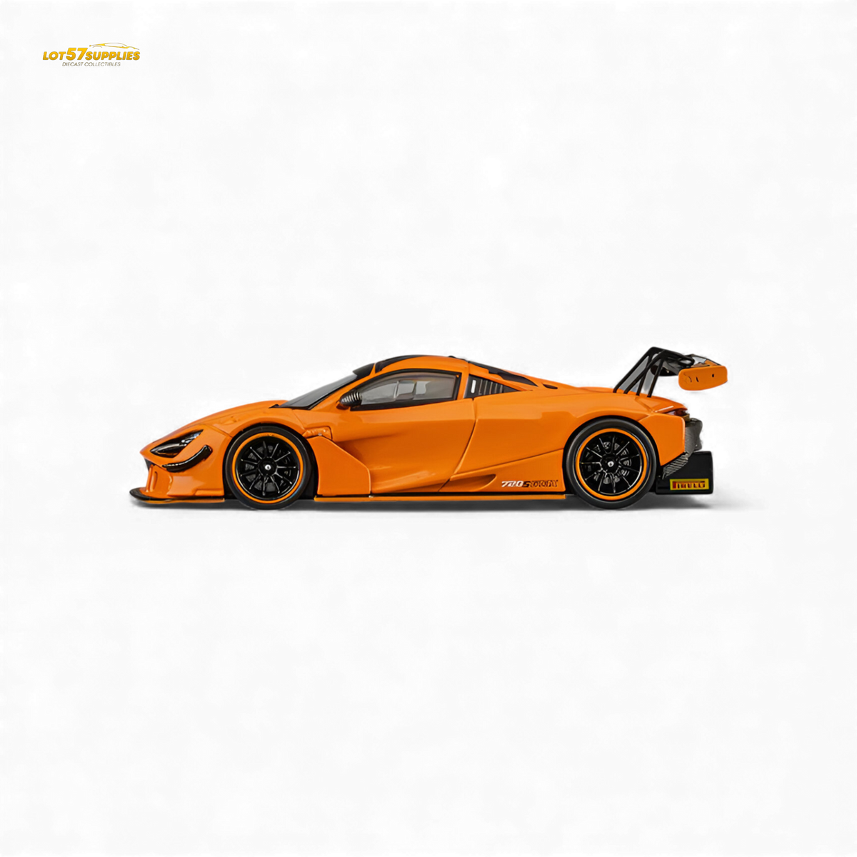 CM Model McLaren 720S GT3X Papaya Orange 1:64
