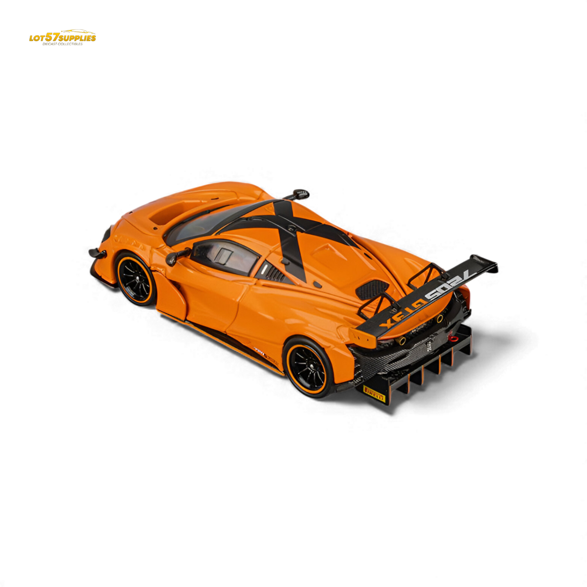 CM Model McLaren 720S GT3X Papaya Orange 1:64
