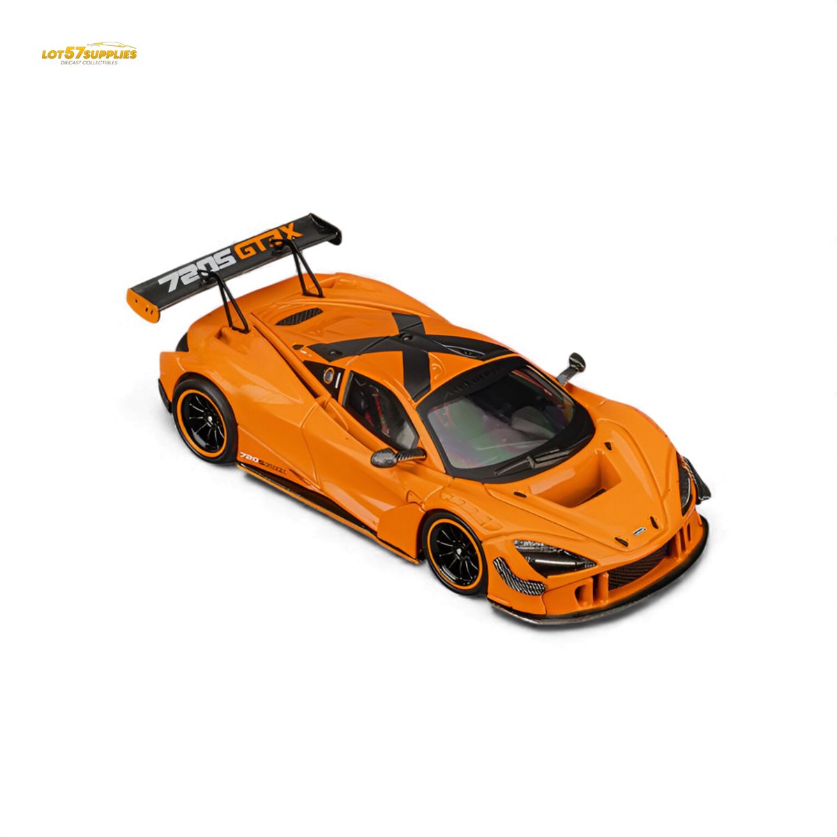 CM Model McLaren 720S GT3X Papaya Orange 1:64