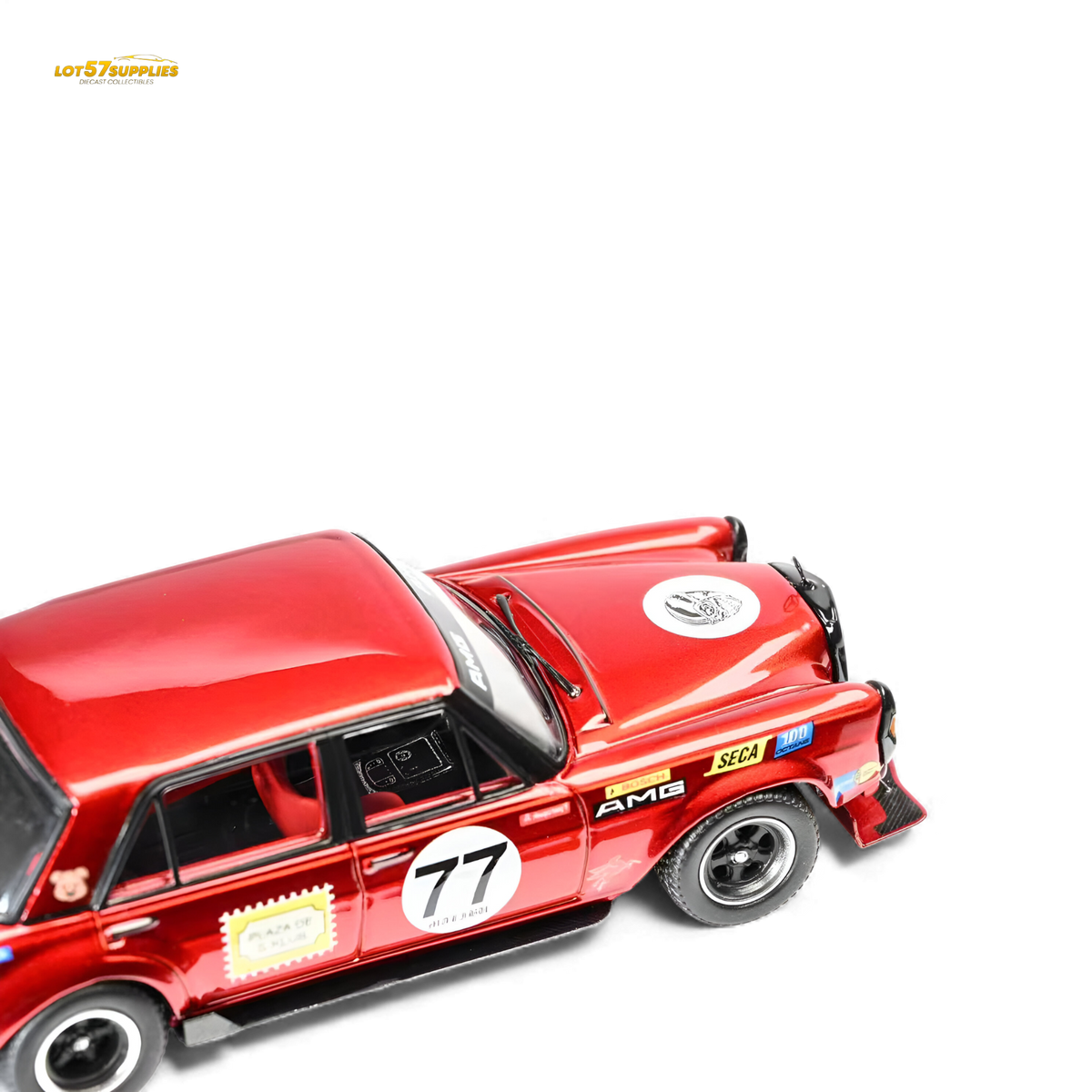 (Pre-Order) Glory Model Mercedes-Benz W205 C63 Red Pig Tribute 1:64