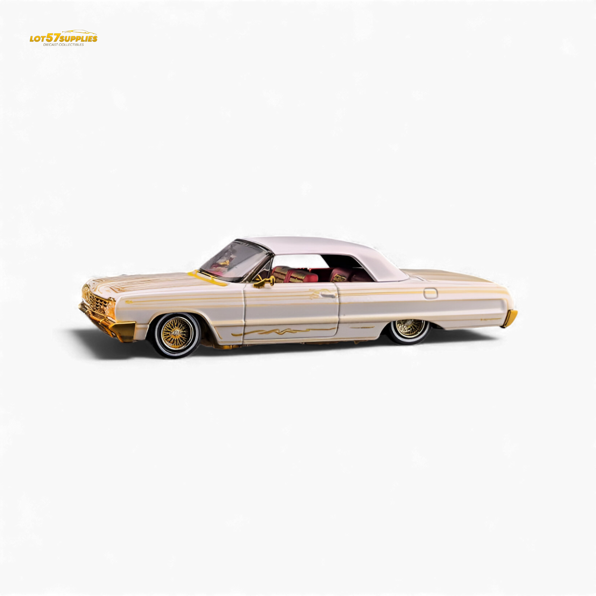 Fine Works64 Chevrolet Impala Metallic Platinum 1:64