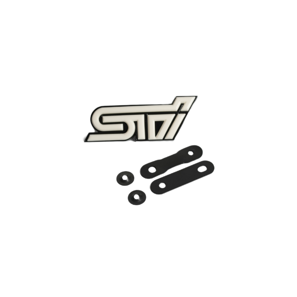 Racing Art STI Grille Emblem w/ Multiple Color Available [Universal]