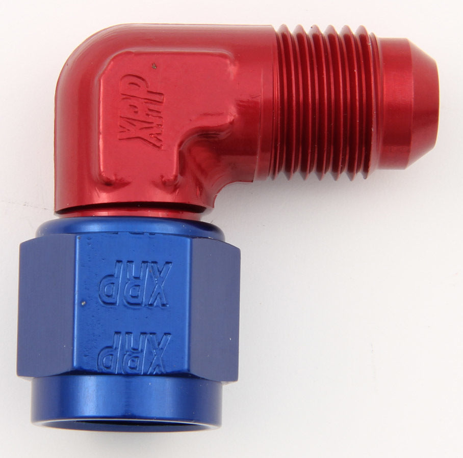 #4 90 Deg Fem Swivel to Male Flr Forged Fitting - 900504