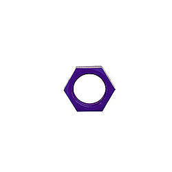 #6 Bulkhead Nut Alum - 992406