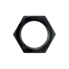 #10 Bulkhead Nut-Alm. Black - 992410BB