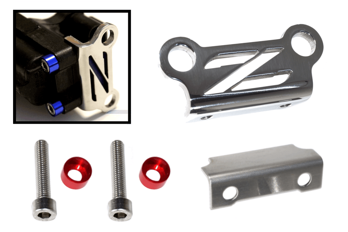 ZSPEC Coil Bracket Kit w/"Z" Cut-Out for Nissan Z32 300zx, Stainless