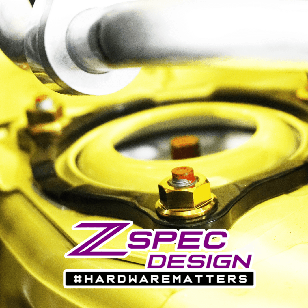 ZSPEC M10-1.5 Metric Flare Nuts, Titanium Grade-5, Sold Per Nut