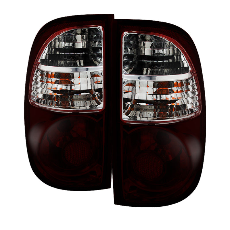 FR SPORT SPYDER Xtune Toyota Tundra Regular Cab/Access Cab 05-06 OEM Style Tail Light Red Smoked...