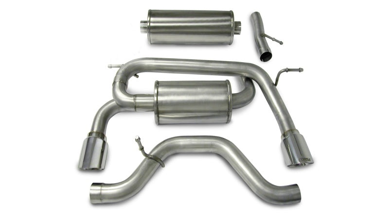 FR SPORT Corsa Performance 06-08 Hummer H3 3.5L Polished Sport Cat-Back Exhaust