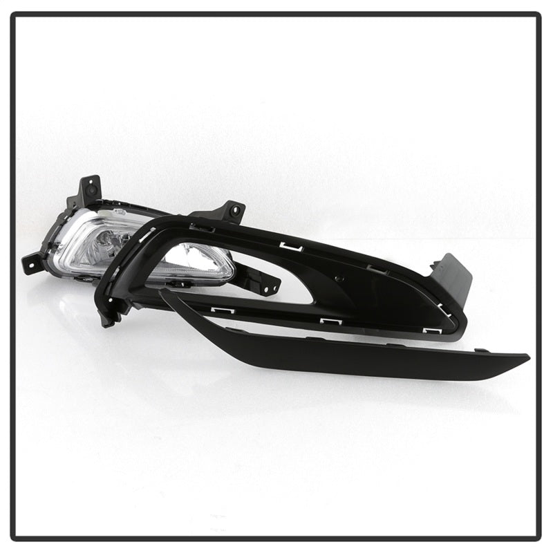 Spyder 16-18 Hyundai Tucson OEM Style Fog Lights w/Switch - Clear (FL-HYTU2016-C) 9044274