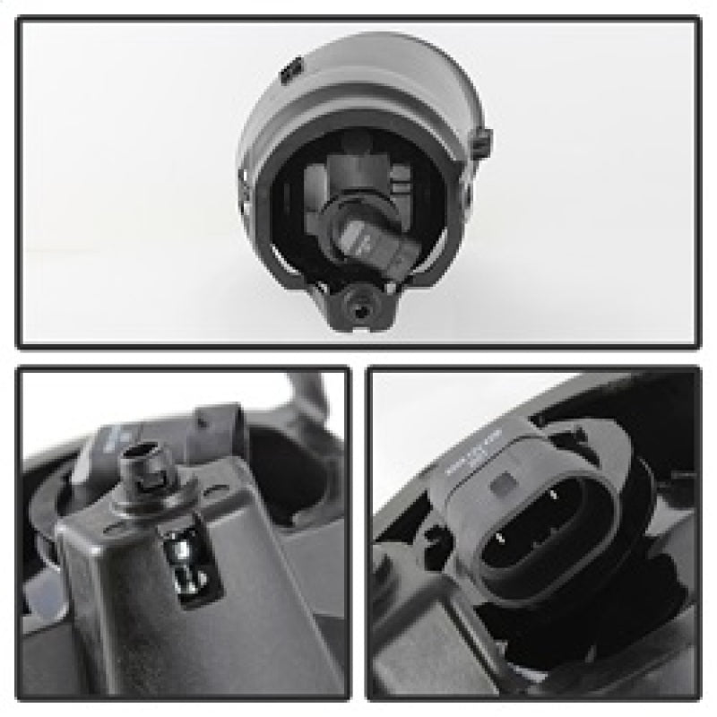 FR SPORT Spyder Toyota Tundra 07-13 All Double Cab/CrewMax OEM Fog Lightsw/swch Smke...