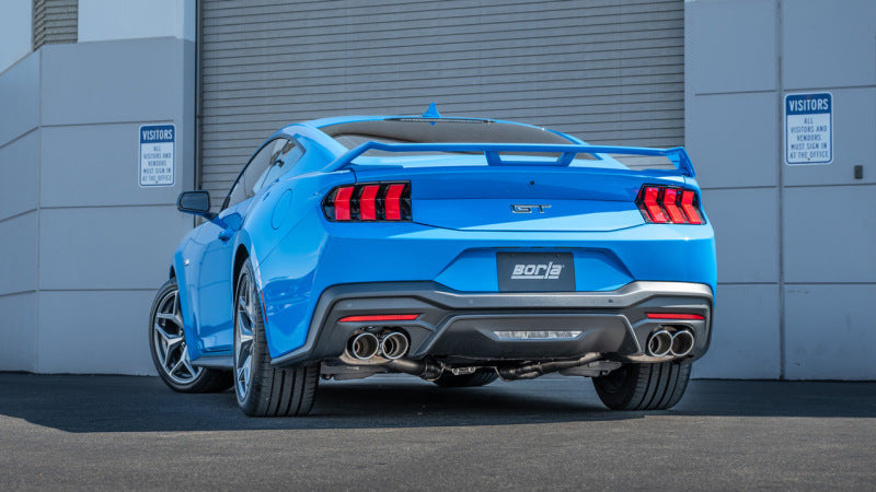Borla 2024 Ford Mustang GT 5.0L V8 w/ Active Exhaust S-Type Axle-Back Exhaust System 11985