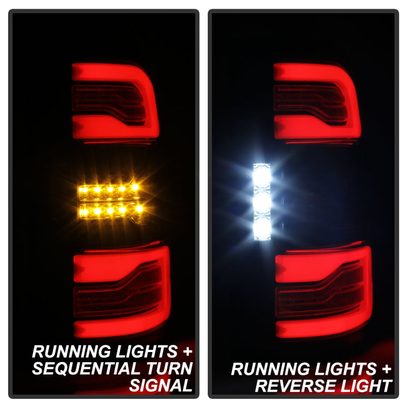Spyder Dodge Ram 19-20 LED Tail Light Chrome ALT-YD-DR19HAL-SEQ-C 5087300