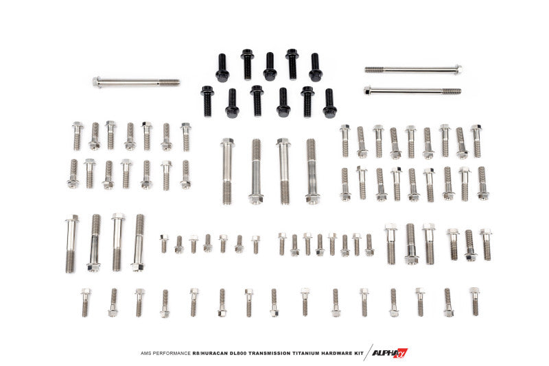 AMS Performance 14-24 Audi R8/Lamborghini Huracan DL800 Transmission Titanium Hardware Kit ALP.37.03.0003-1