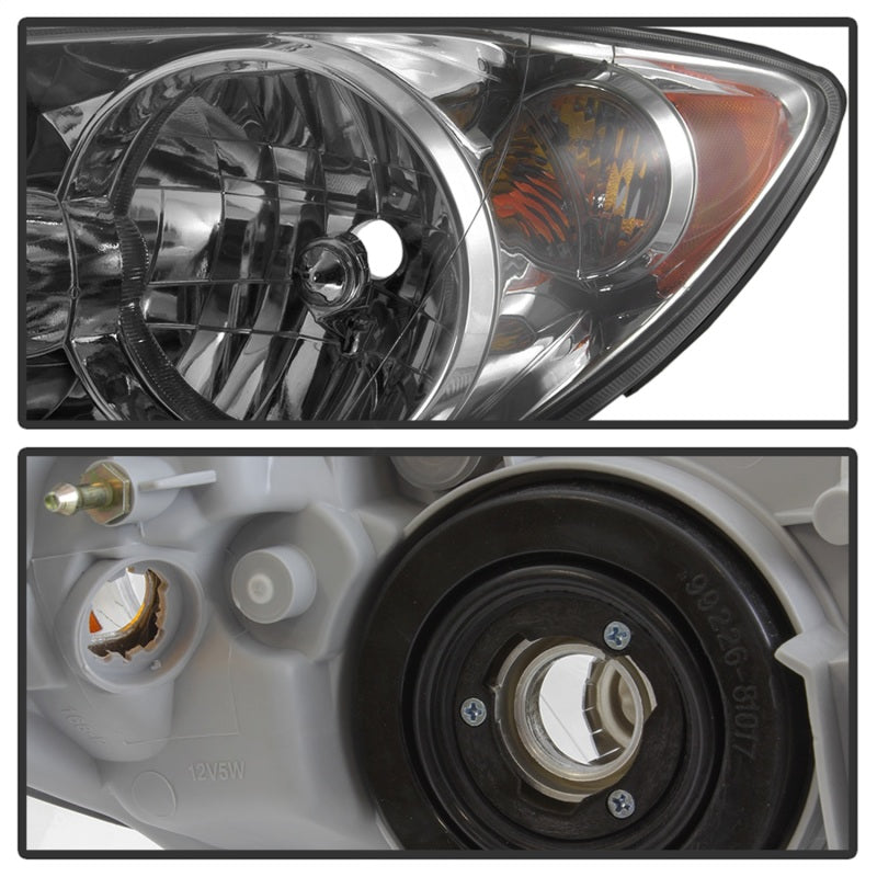 FR SPORT SPYDER xTune 05-06 Toyota Camry OEM Style Headlights - Chrome (HD-JH-TCAM05-AM-C)...