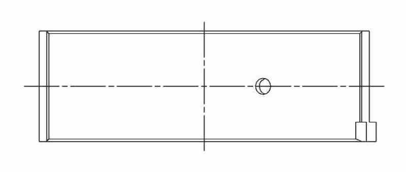ACL Nissan SR20DE/DET (2.0L) Standard Size High Performance Rod Bearing Set - 17 wide - CT-1 Coated 4B2960HC-STD